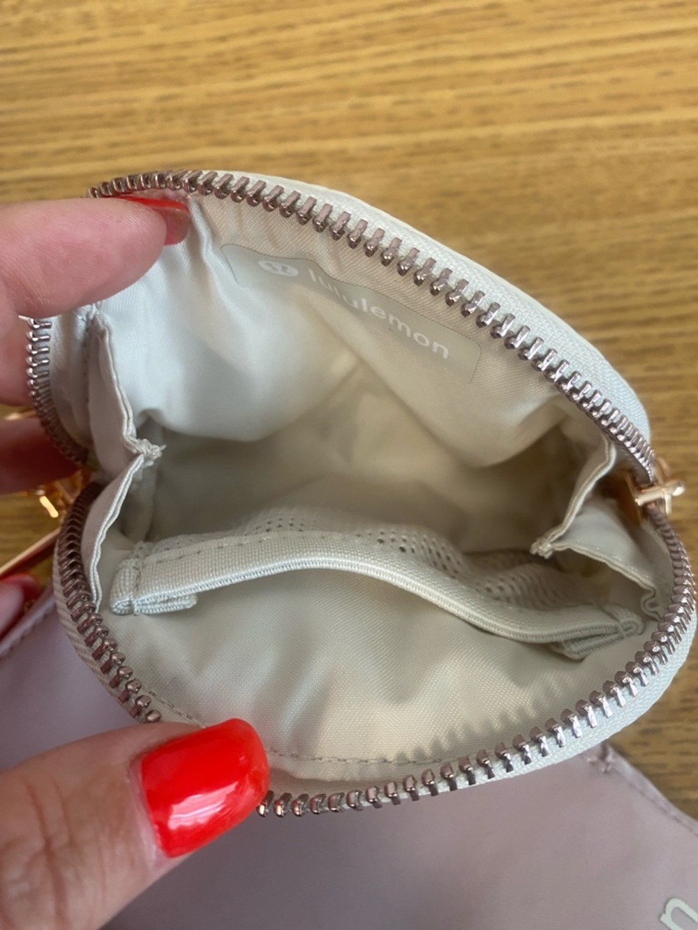 lululemon athletica Pink & Cream Mini Wristlet Set - Picture 8 of 9